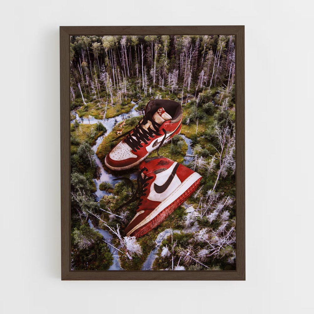 sneakers-5 cadre Bois foncé