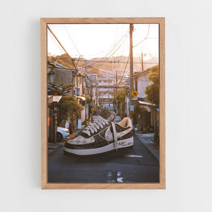 sneakers-6 cadre Bois clair