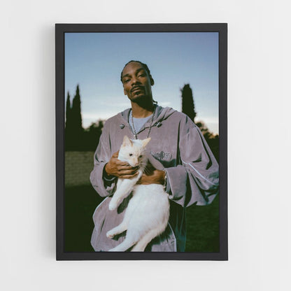 Poster del gatto Snoop Dogg