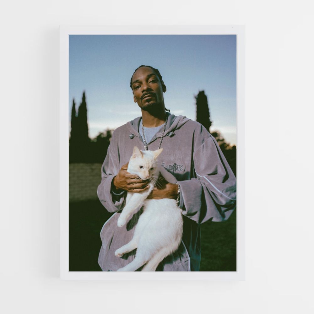 Poster del gatto Snoop Dogg