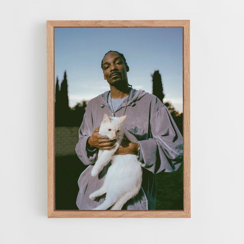 Poster del gatto Snoop Dogg