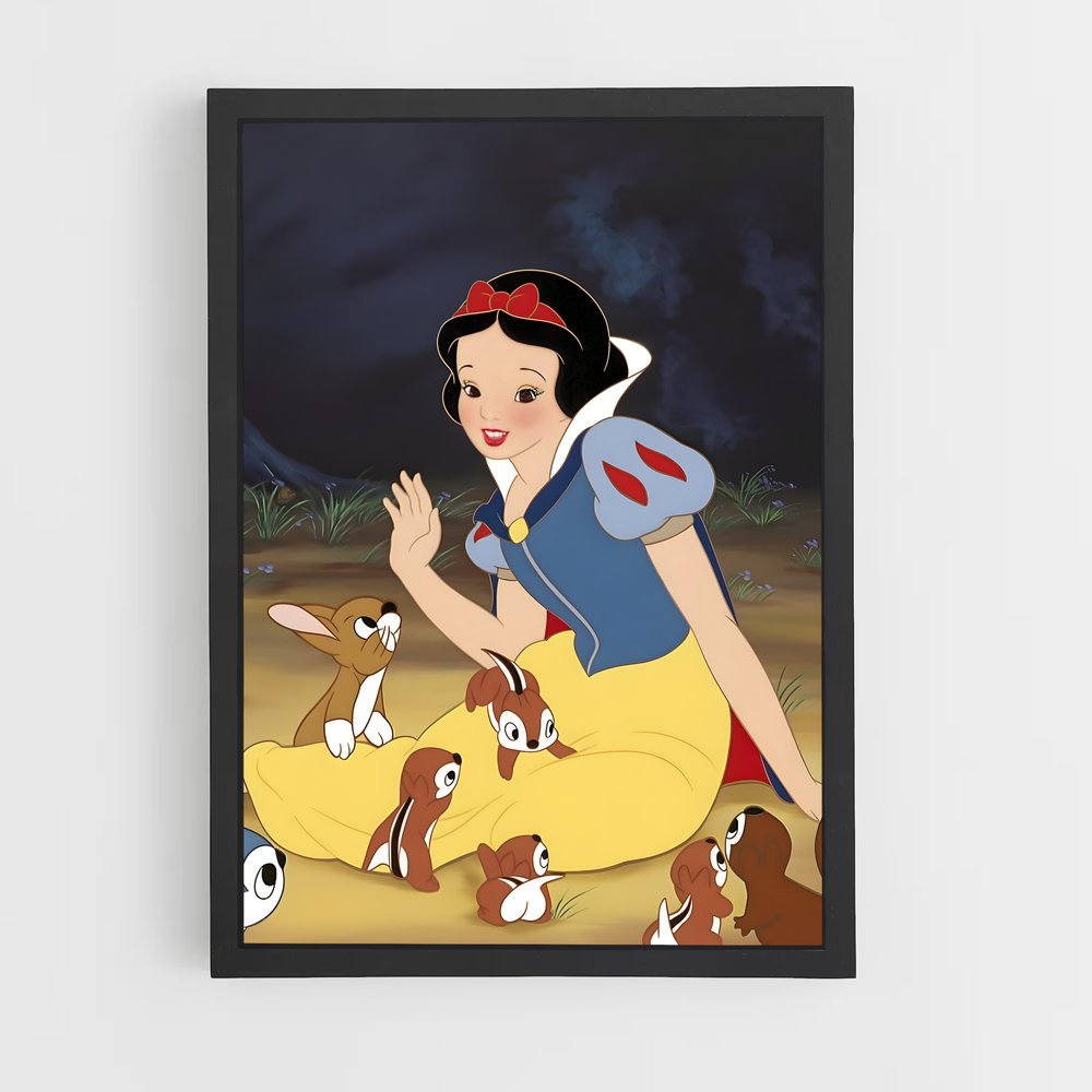 snow-white-9 cadre Noir