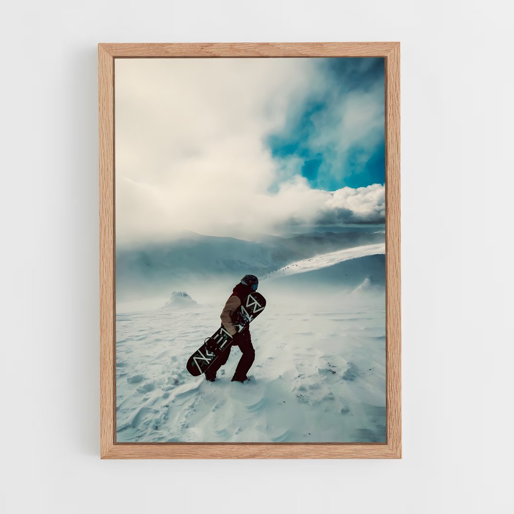 snowboard-4 cadre Bois clair
