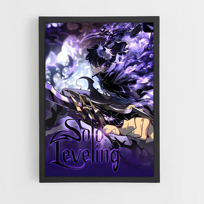 solo-leveling-1 cadre Noir
