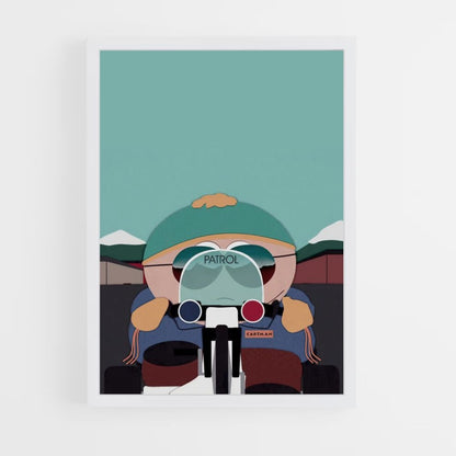 Poster Cartman Polizia