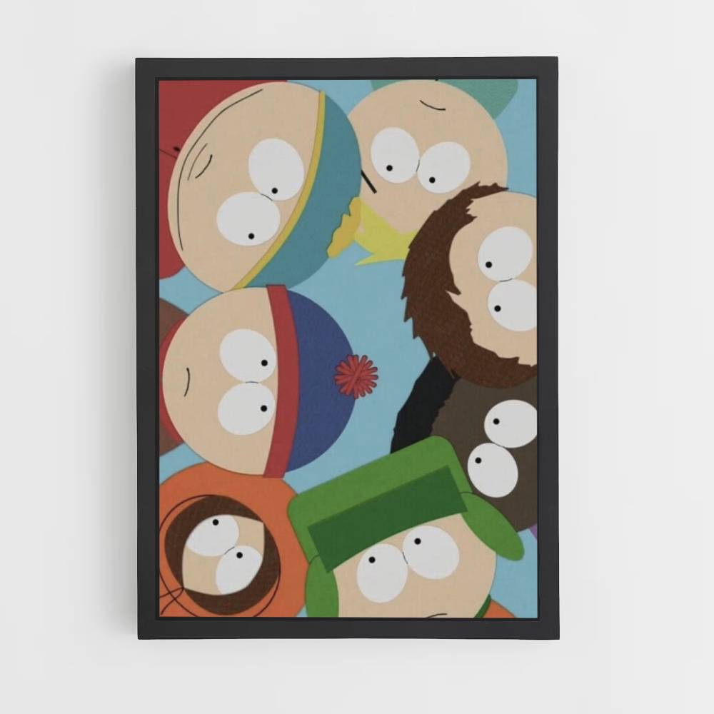 Poster per bambini della scuola di South Park