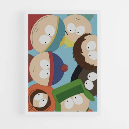 Poster per bambini della scuola di South Park