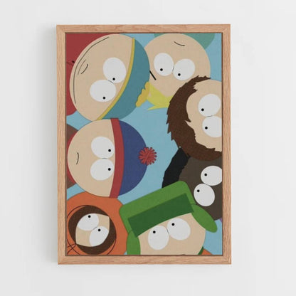 Poster per bambini della scuola di South Park