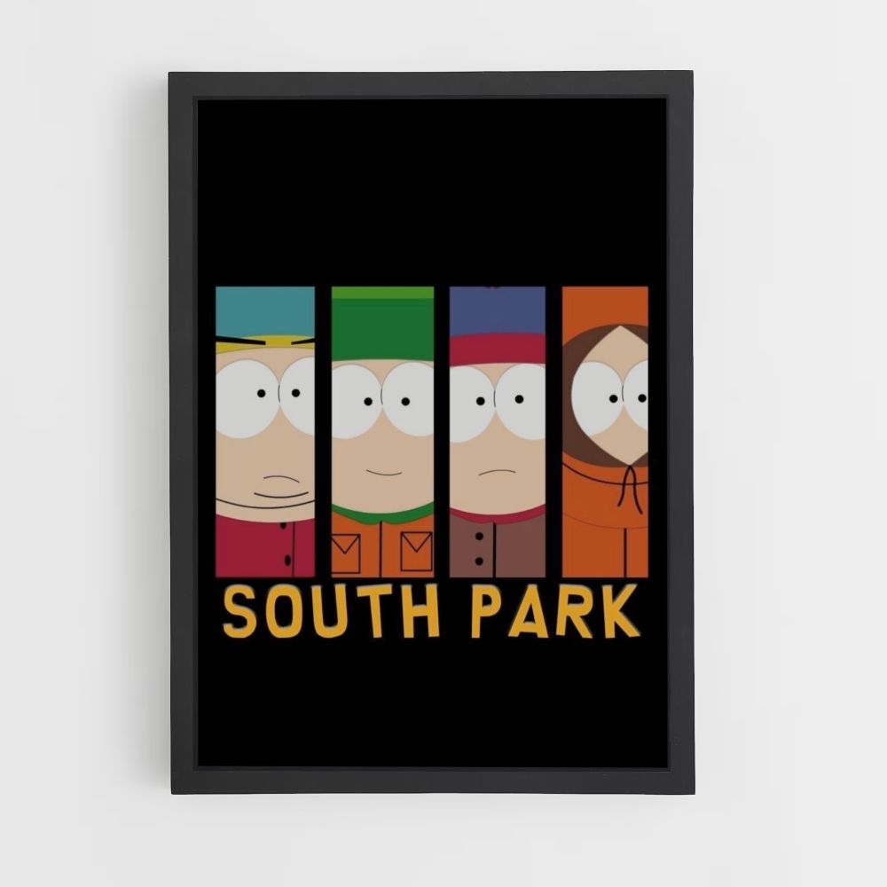 Poster Personaggi di South Park