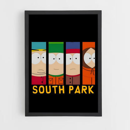 south-park-6 cadre Noir