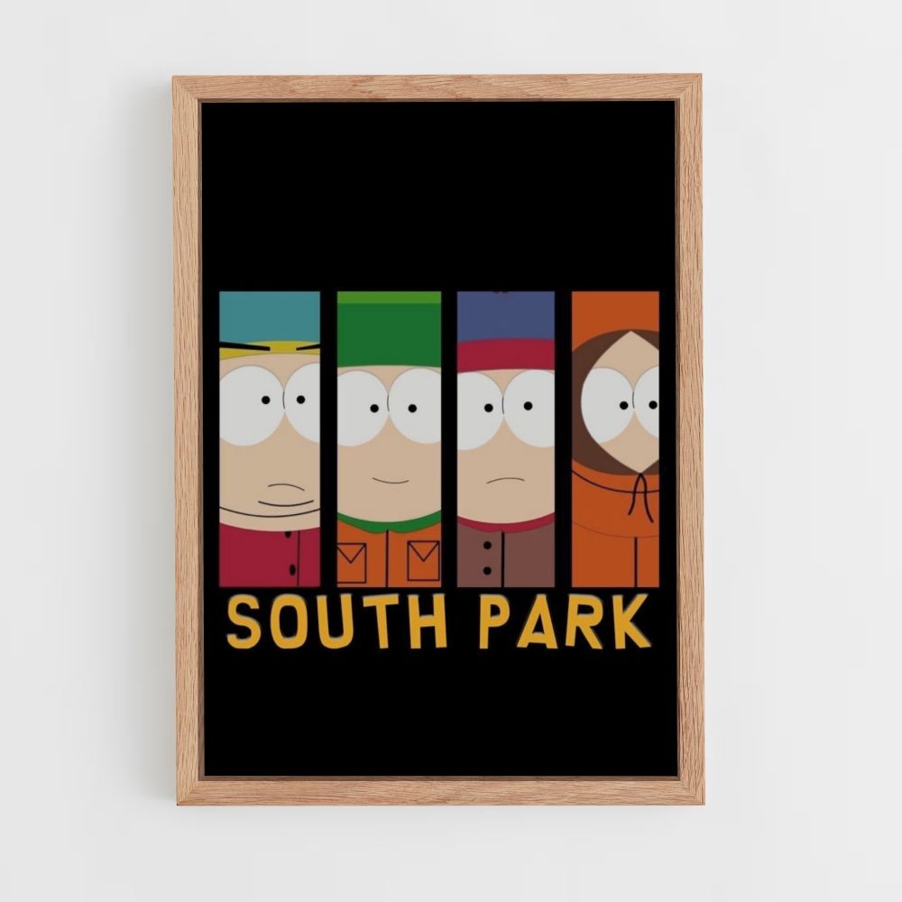 Poster Personaggi di South Park