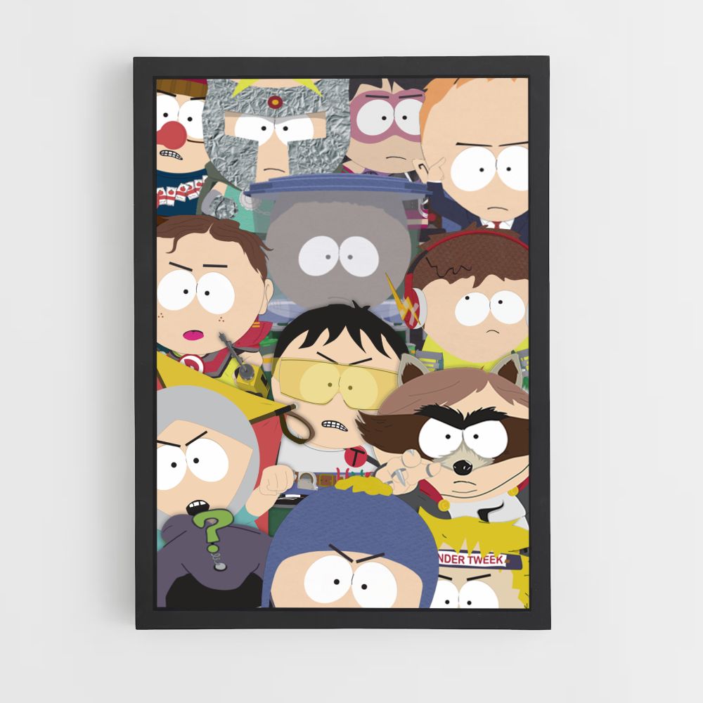 Poster I supereroi di South Park