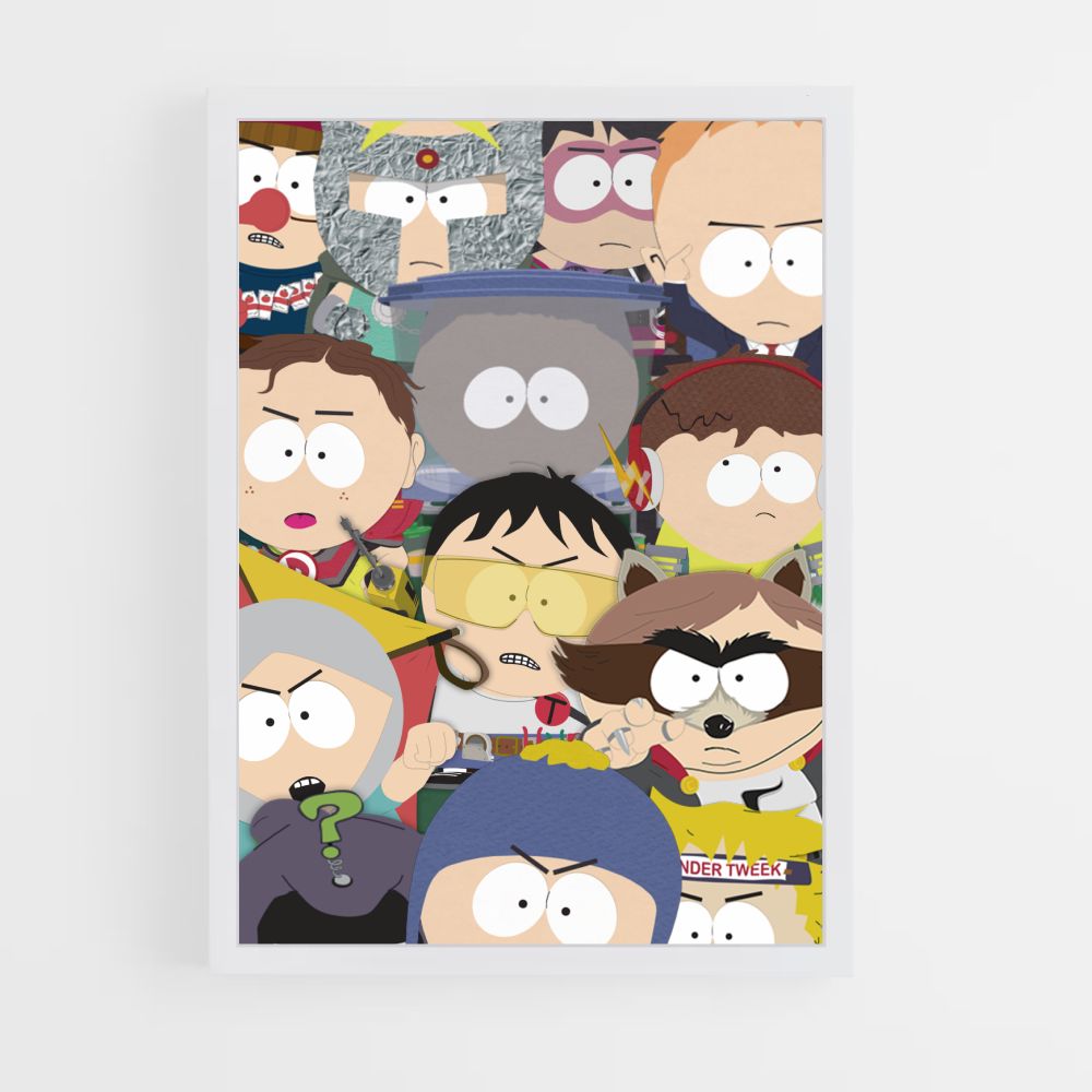 Poster I supereroi di South Park