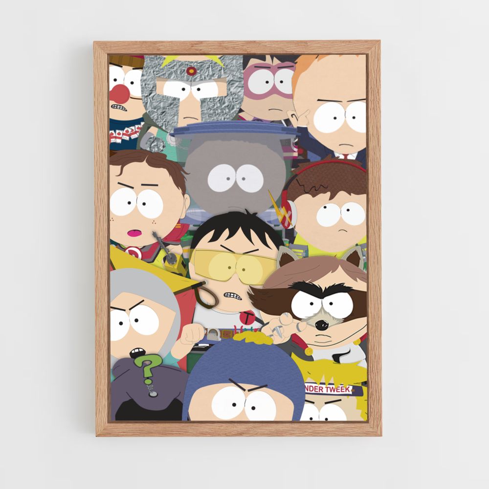 Poster I supereroi di South Park