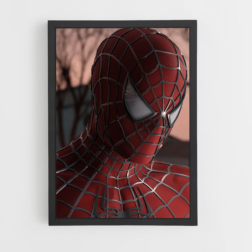 Poster della maschera di Spiderman