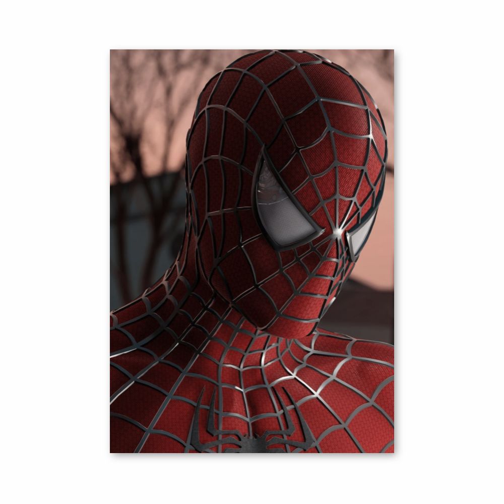 Poster della maschera di Spiderman