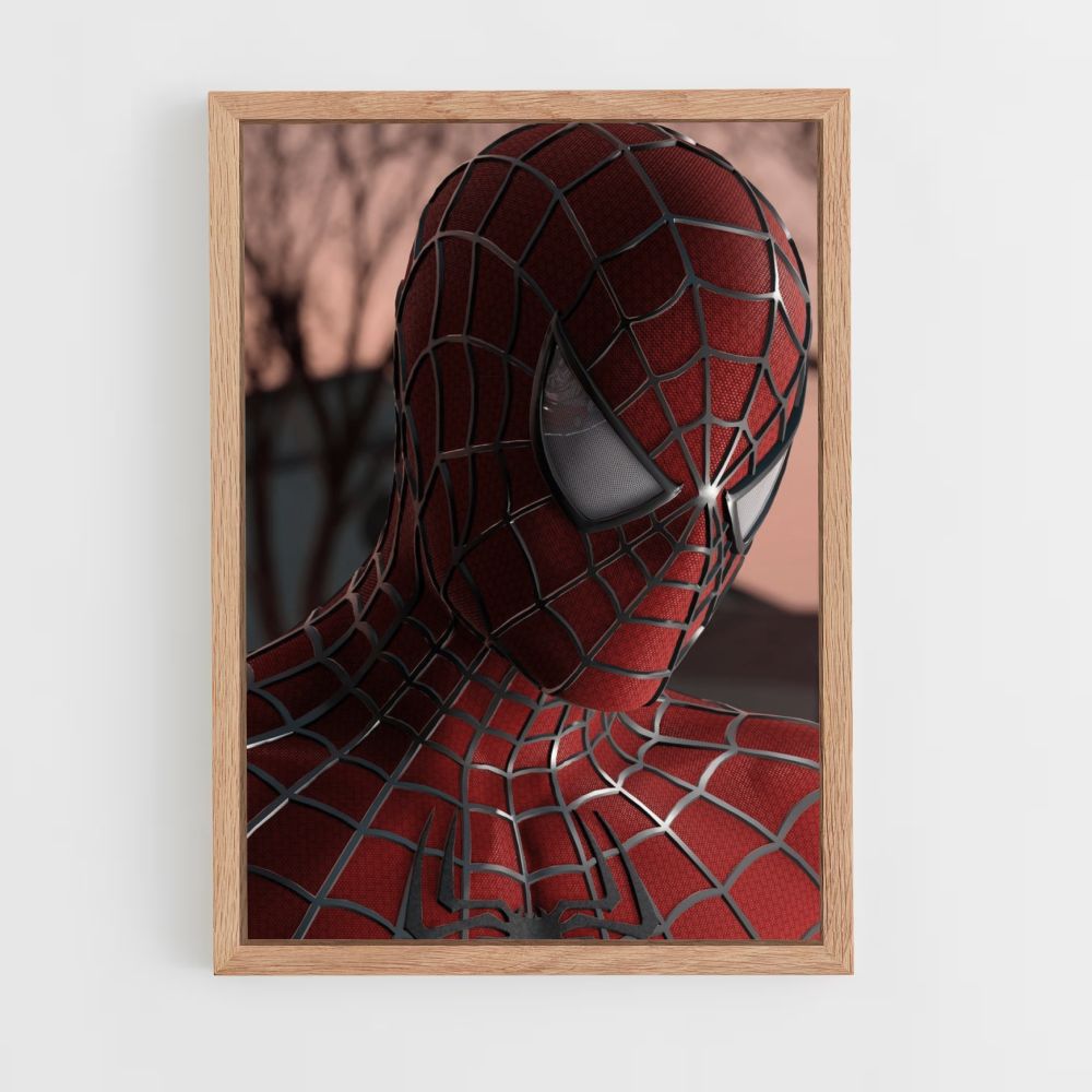 Poster della maschera di Spiderman