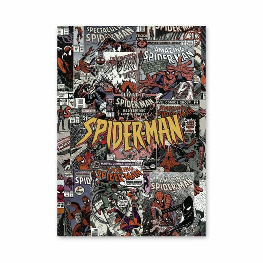 Locandina del diario di Spiderman