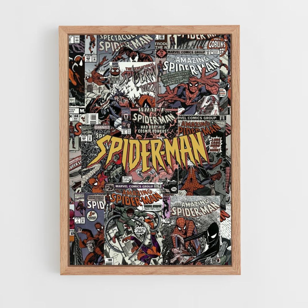 Locandina del diario di Spiderman