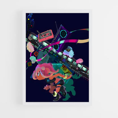 splatoon-12 cadre Blanc