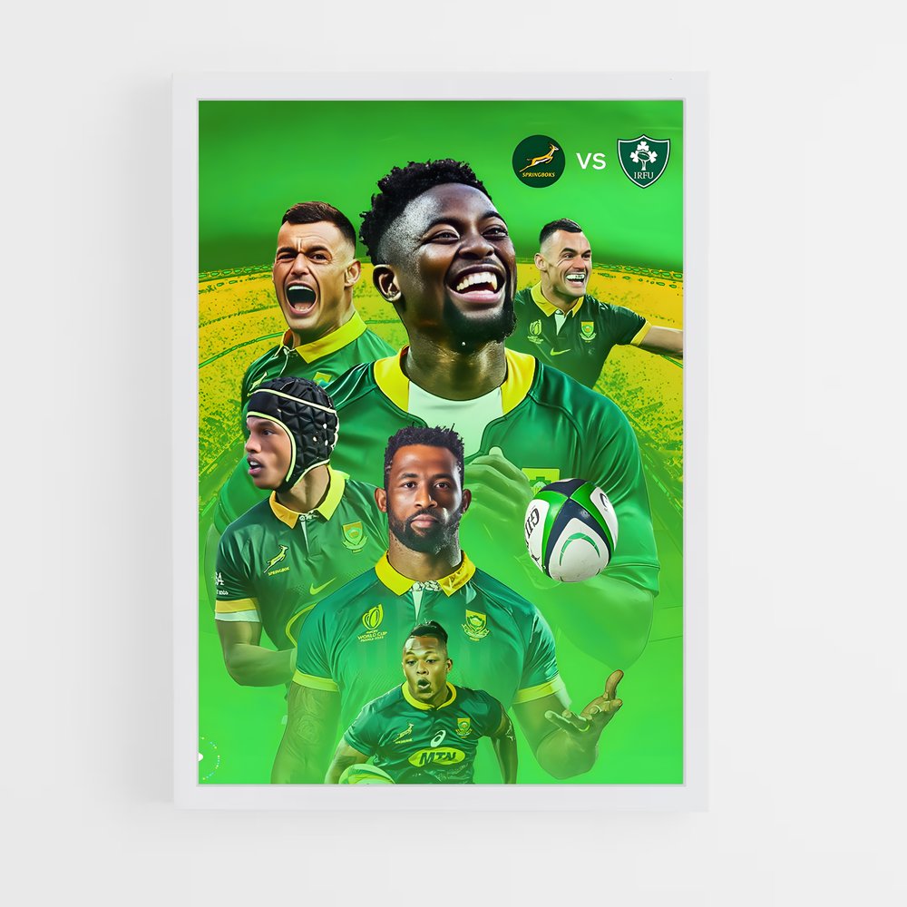 springboks-17 cadre Blanc