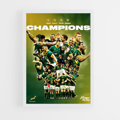 springboks-5 cadre Blanc