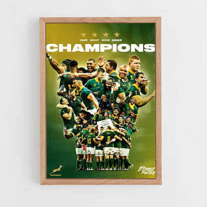springboks-5 cadre Bois clair