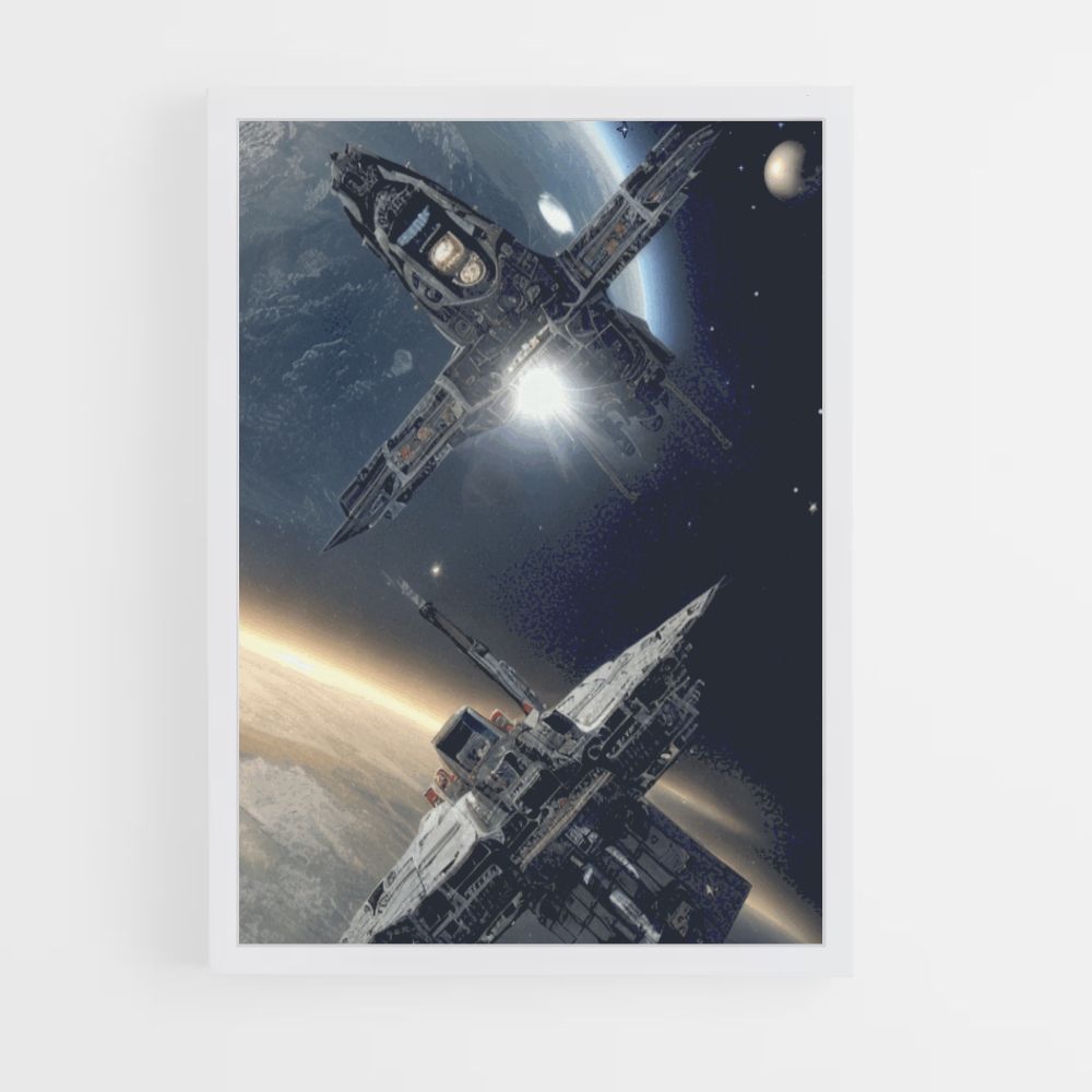 Poster della stazione di Star Citizen