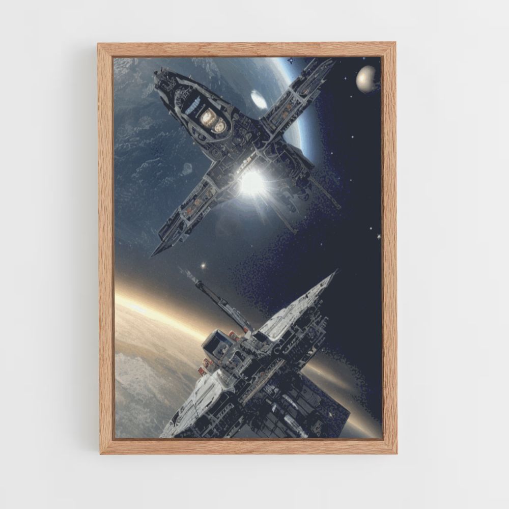 Poster della stazione di Star Citizen