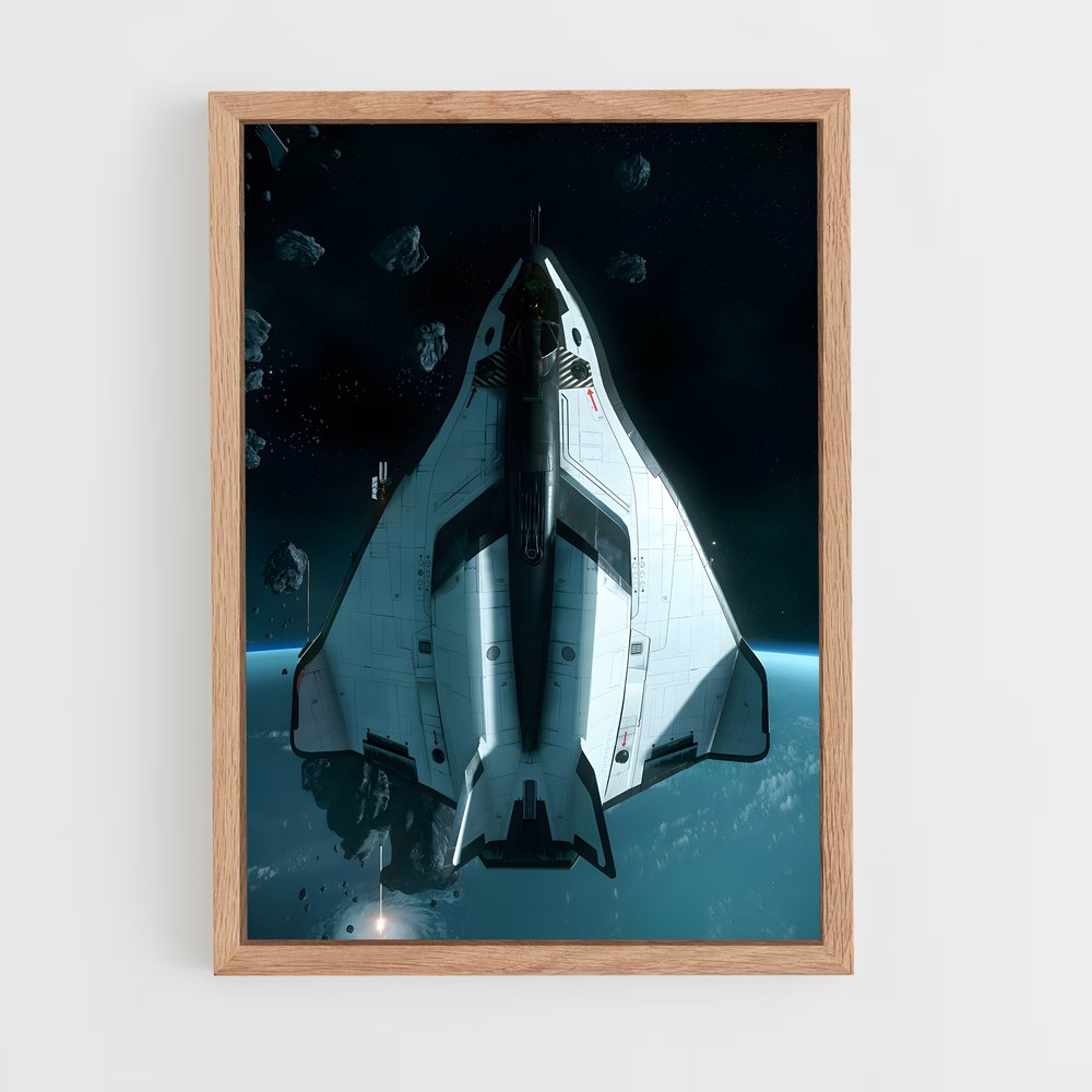 star-citizen-4 cadre Bois clair
