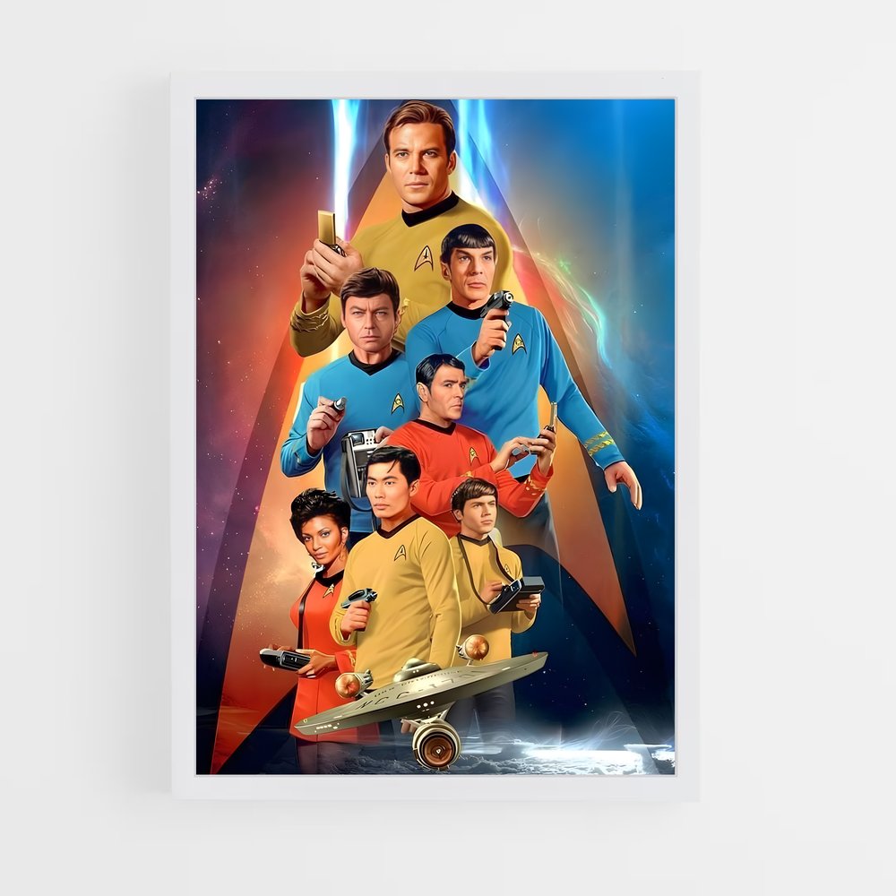star-trek-10 cadre Blanc
