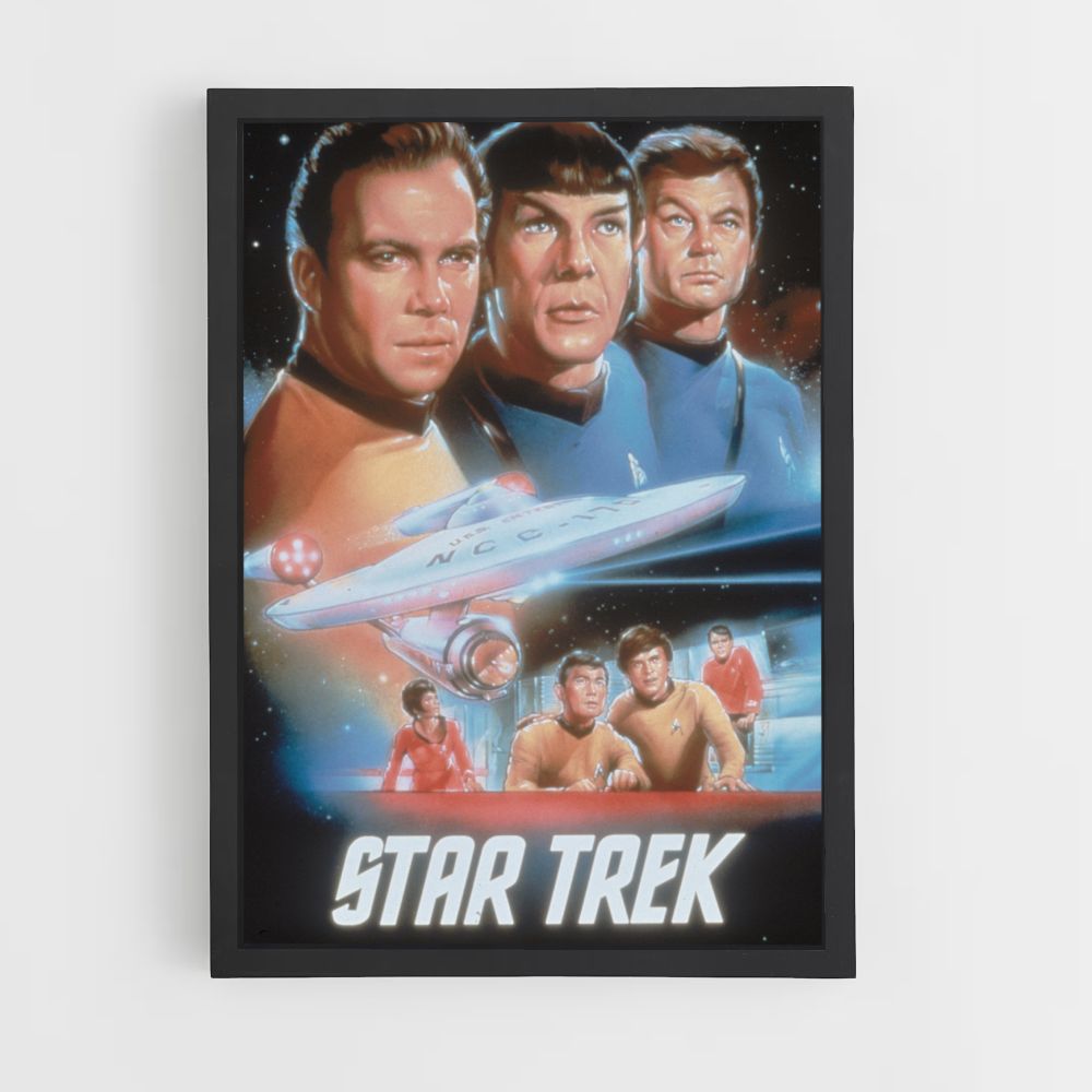 Poster Star Trek retrò