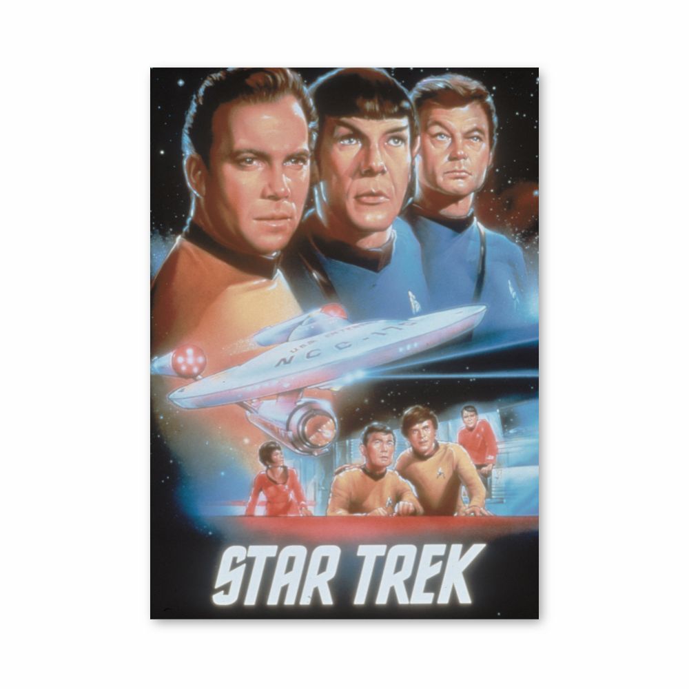 Poster Star Trek retrò