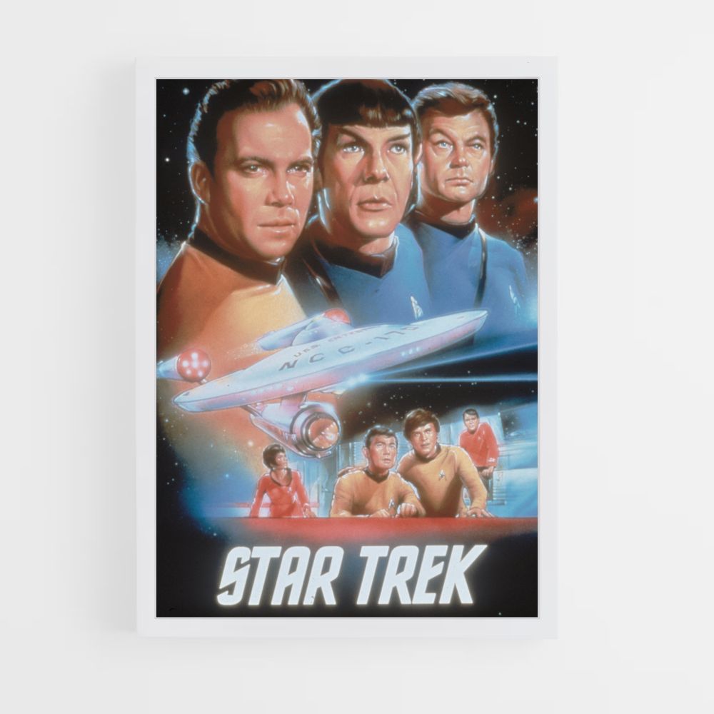 Poster Star Trek retrò