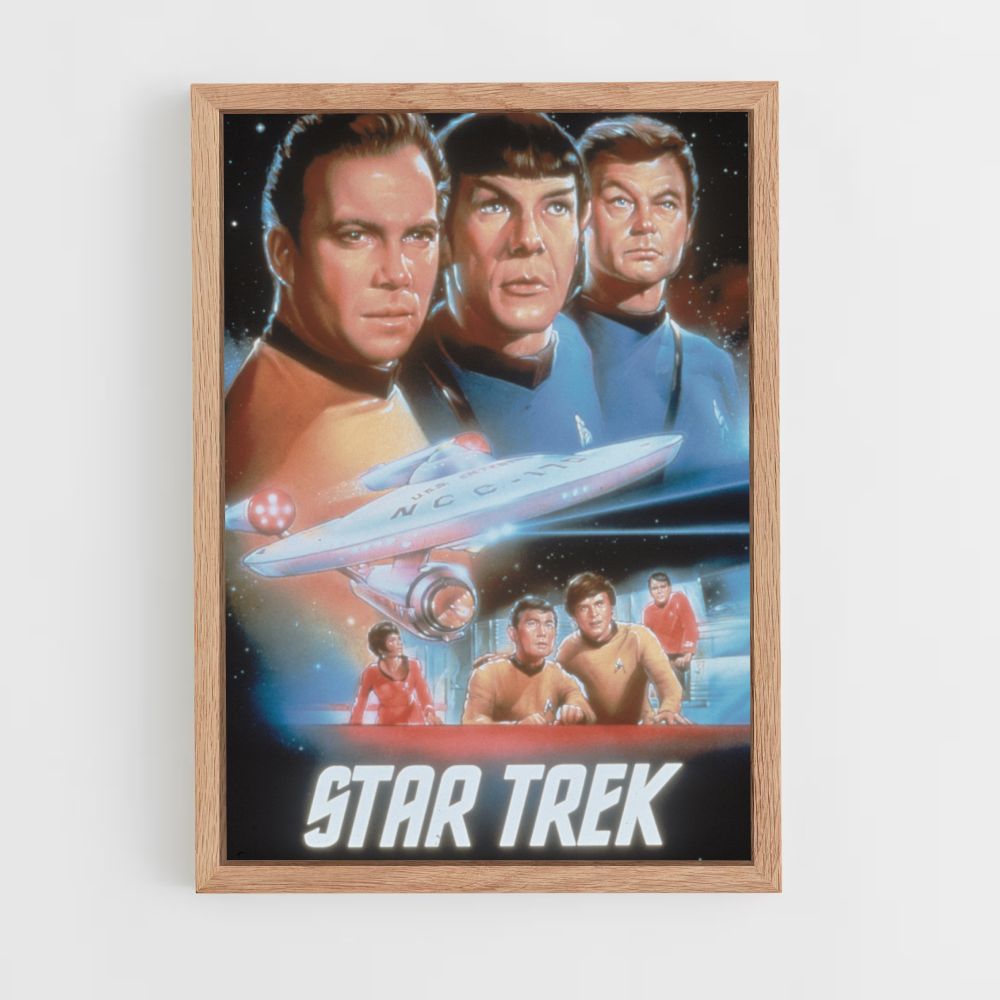 Poster Star Trek retrò