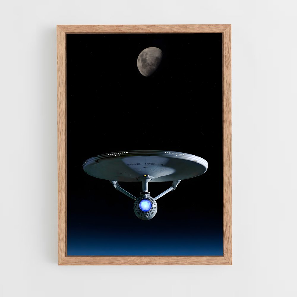 star-trek-12 cadre Bois clair