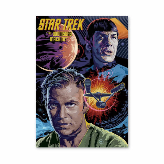 Poster di disegno di Star Trek