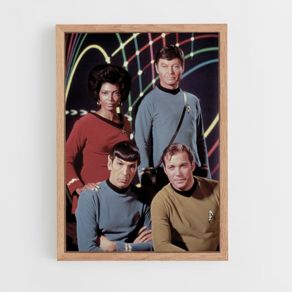 Poster L'equipaggio di Star Trek