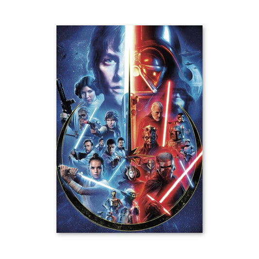 Poster Jedi contro Sith