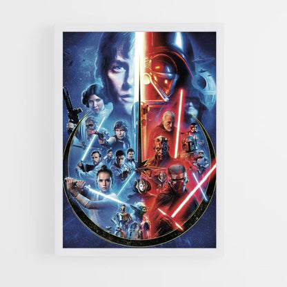 Poster Jedi contro Sith