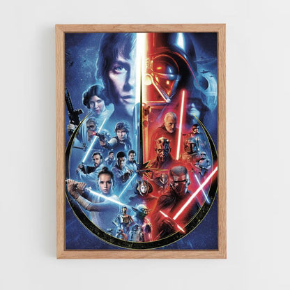 Poster Jedi contro Sith