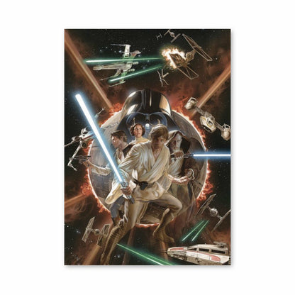 Poster dei fumetti di Star Wars