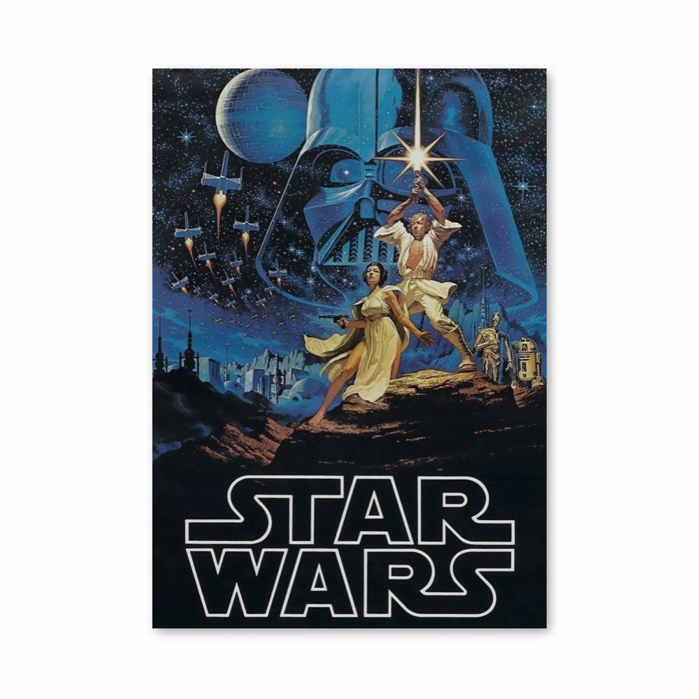 Poster retrò di Star Wars