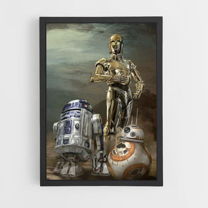 Manifesto R2D2 C3PO BB8