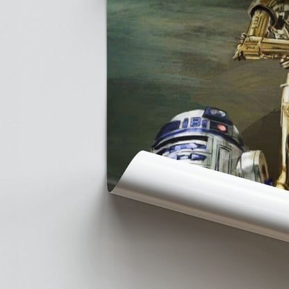 Manifesto R2D2 C3PO BB8