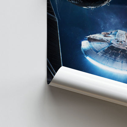 Poster Millennium Falcon Velocità