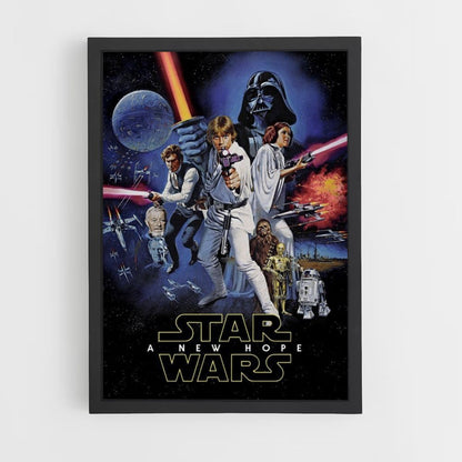 Poster Star Wars Nuova speranza