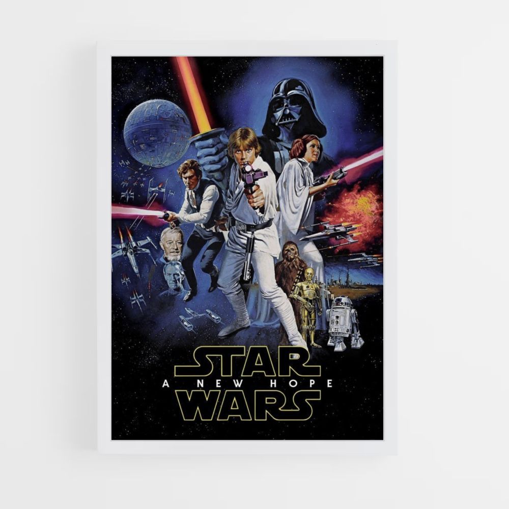 Poster Star Wars Nuova speranza