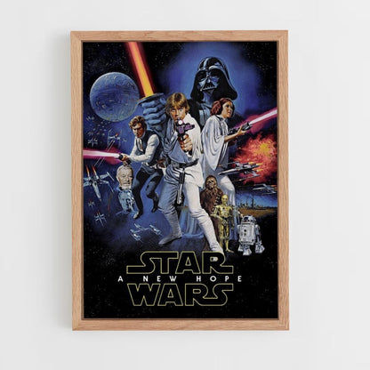 Poster Star Wars Nuova speranza