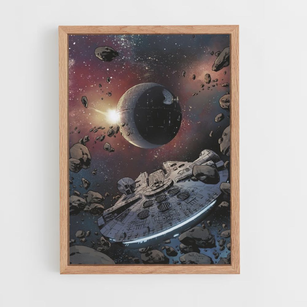 Poster dei fumetti di Star Wars